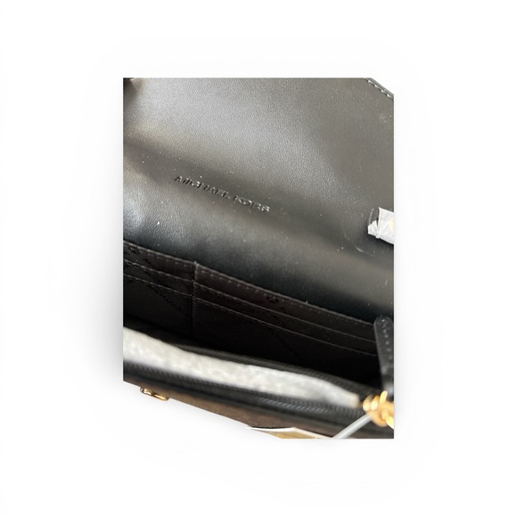 Michael Kors Chic Black and Brown Crossbody Bag NWT - Picture 4 of 5